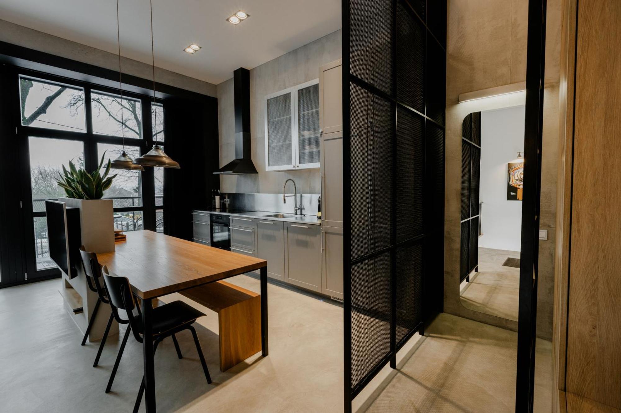 Modern And Spacious Loft Type Apartment 8 With Free Private Parking By "Owl Jazz Apartments" Kaunas Buitenkant foto